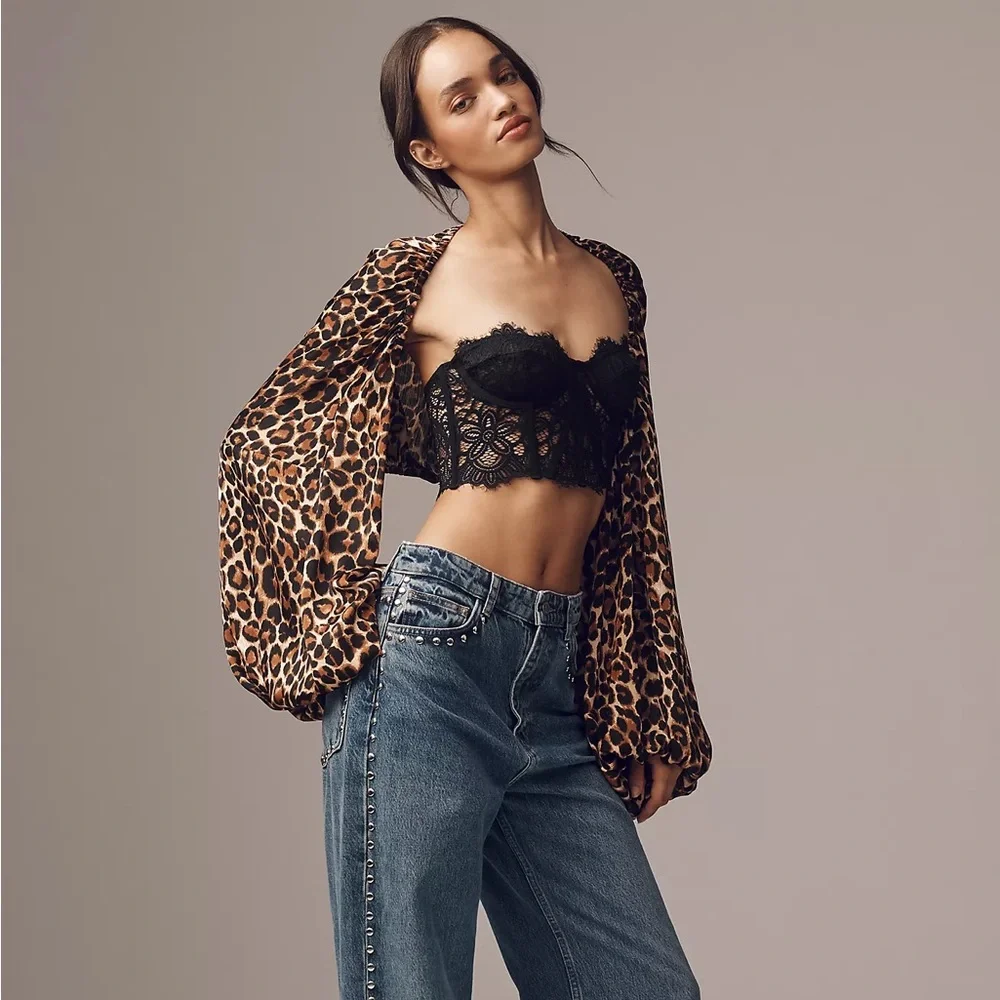 Anthropologie Mare Mare Bubble Shrug - Picture 4 of 6